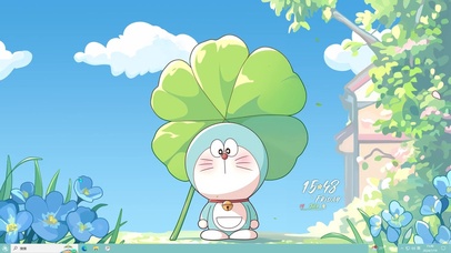 清新主题 幸运加倍