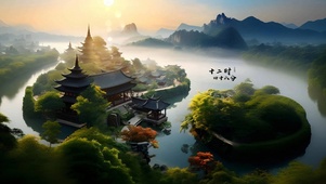 湖泊岛屿