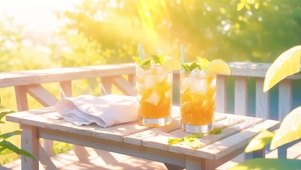 夏日清晨时光