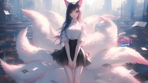 可爱短裙女孩