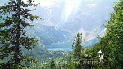 6K 超清治愈【森林湖泊】