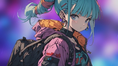 【4K炫酷】可爱二次元插画萝莉