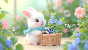 蓝莓小白兔