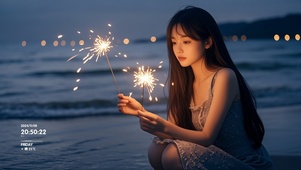 海边仙女棒