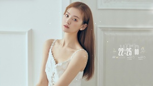 夏天长发美女