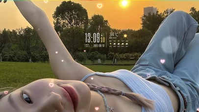 午后，清纯美女