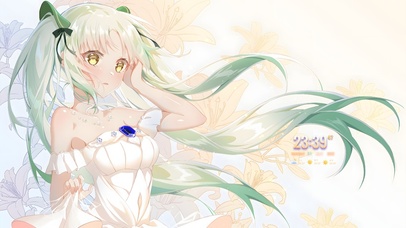 唯美花精灵少女