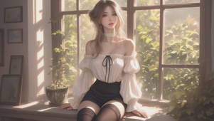 漂亮金发美女