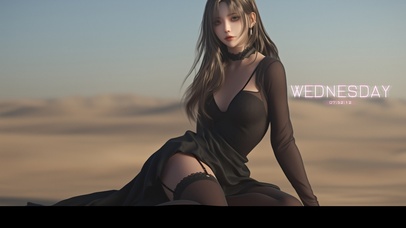 朱唇一点桃花殷