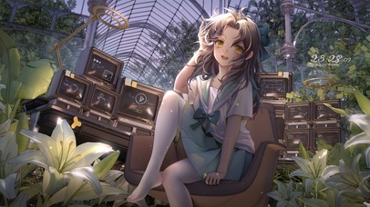 植物房JK制服少女