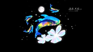 身负星辰 御风而行 梦幻鲸鱼