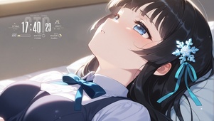 午睡女孩