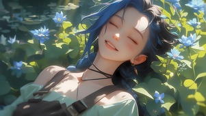 草丛里的金克斯