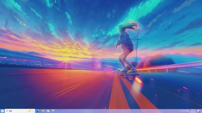 速影流光-桌面主题