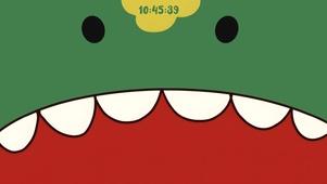 嗷呜——再看吃了你！