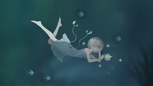 海底的美少女