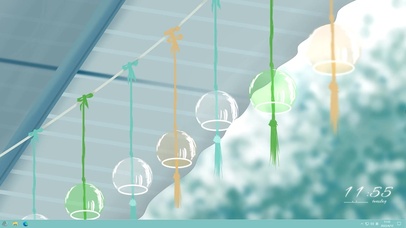 主题-夏日清新文艺风铃