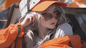 4K 时尚少女