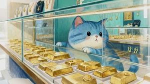 卖黄金的小喵咪