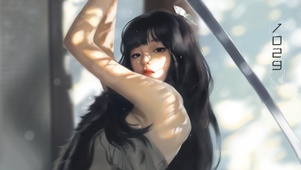 清纯美女武士