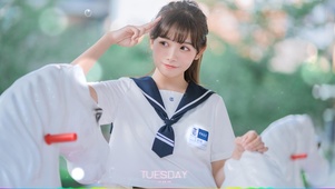 清纯性感JK制服学妹