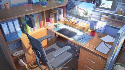 画师的温馨房间