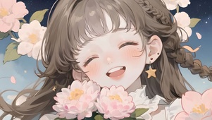 爱笑的女孩