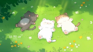 清新可爱猫咪