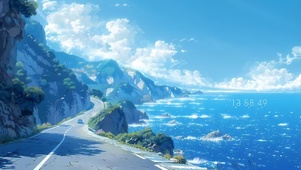 蓝色大海