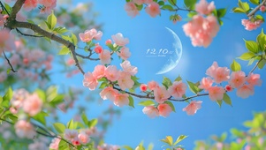 春日桃花