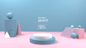 4K 简约清新背景