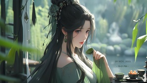温婉江南女子