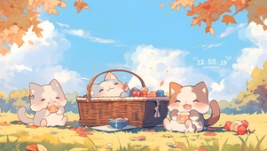 秋天的野餐