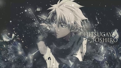 死神日番谷冬狮郎帅气小白剑客