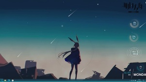 [4k]明日方舟-夜空废墟