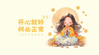 开心就好 何必正常