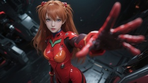 EVA 赛博战舰少女 明日香