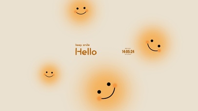 哈喽 笑脸