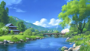 小桥流水