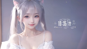4K唯美清纯甜美少女