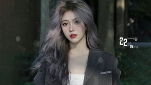 4K 清新唯美女孩