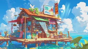 4K动漫海上便利店