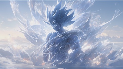 4K，3D唯美龙族动漫悟空