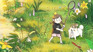 夏日捉蜻蜓