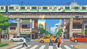 像素都市街头百态