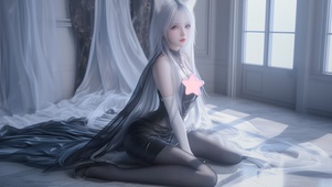 甜美梦幻猫耳女孩