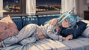 4k静谧的夜