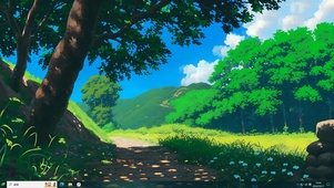 林荫小道主题