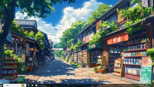 街边的商铺
