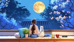 赏月